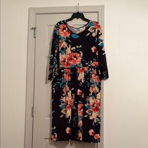 Floral Print Dress